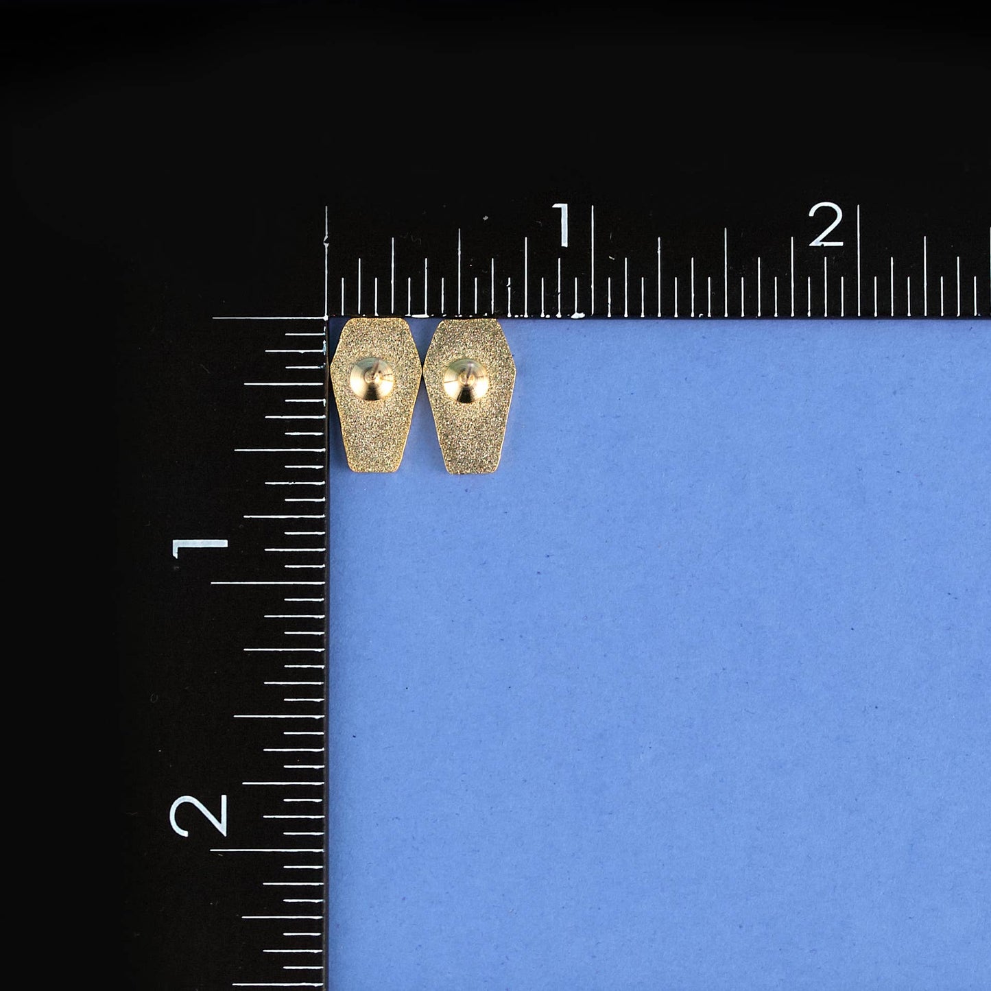 Coffin Earring Studs