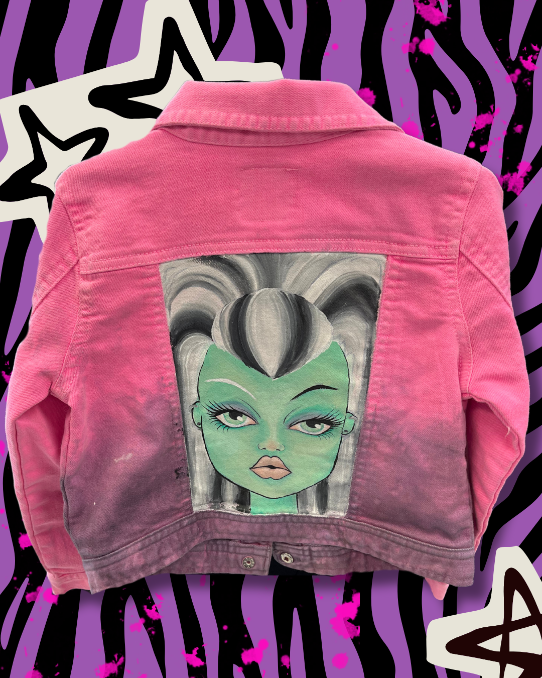 Frankie Stein Monster High Inspired Kids Jacket