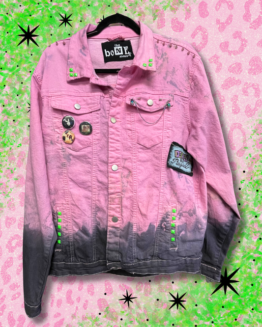 Mystical as Fuck Unicorn Hand-Painted Adult Jacket