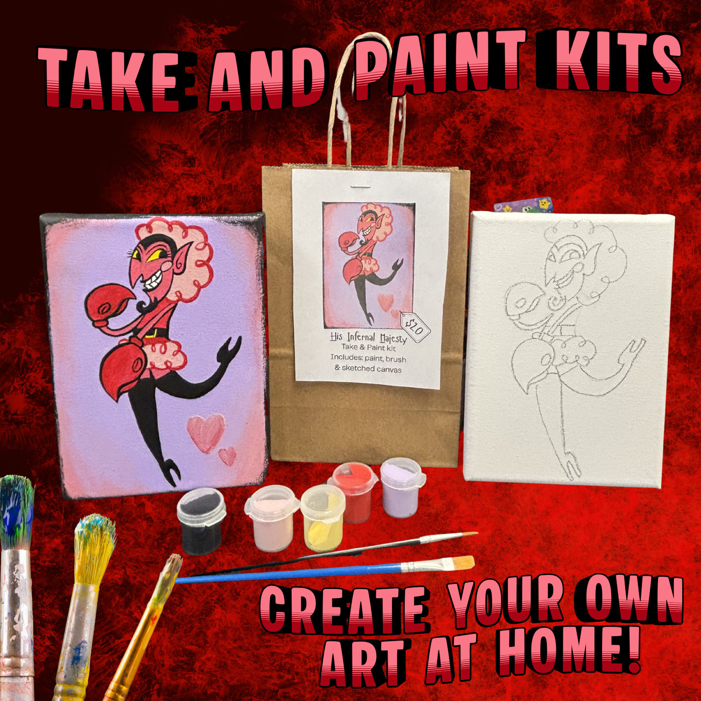 Take and Paint Kit: HIM