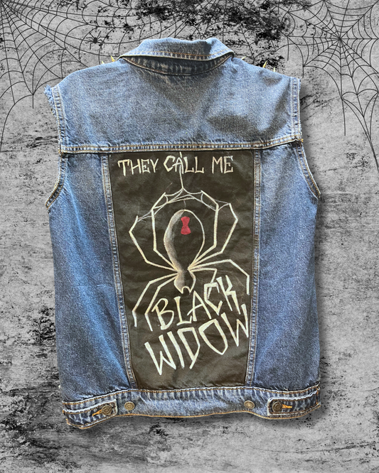 Black Widow Spider Adult Vest