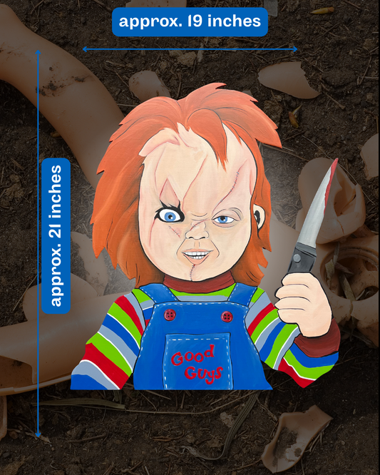 Chucky Doll Wall Art