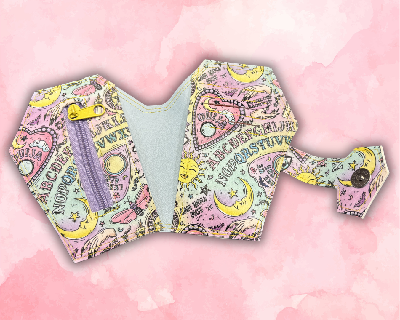 Pastel Ouija Board Wallet Small