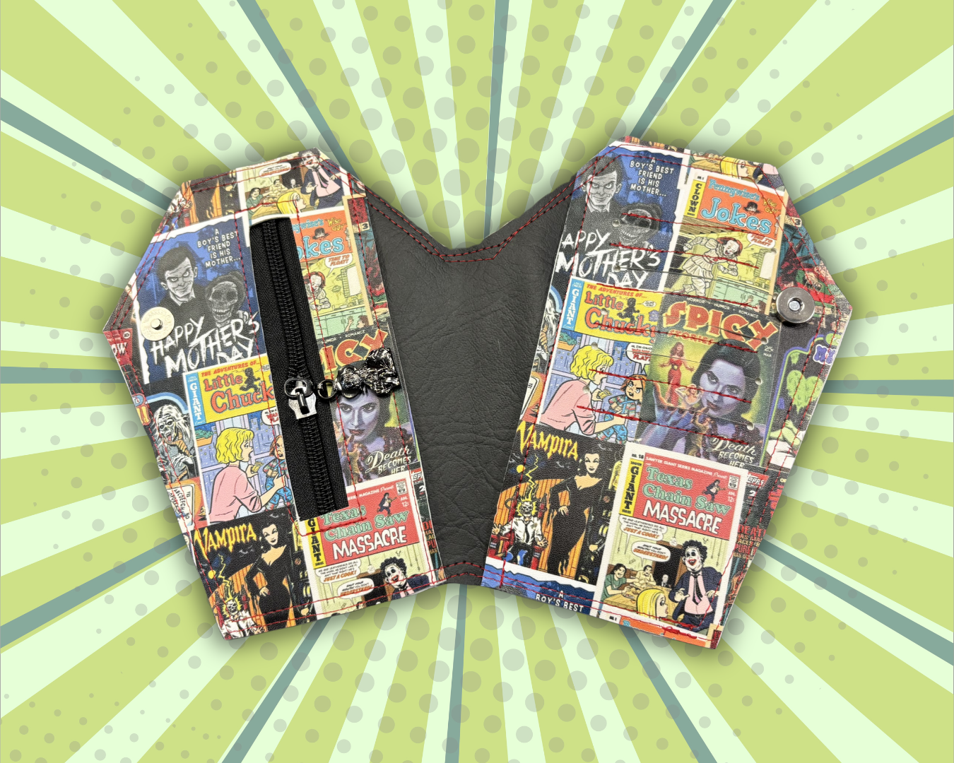 Horror Comic Wallet Large