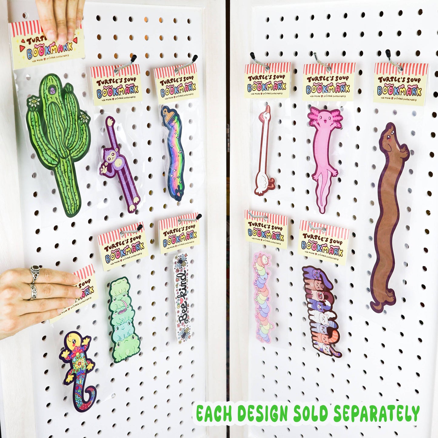 Funny Frog Butts Book Lover Reading Gift Bookmark