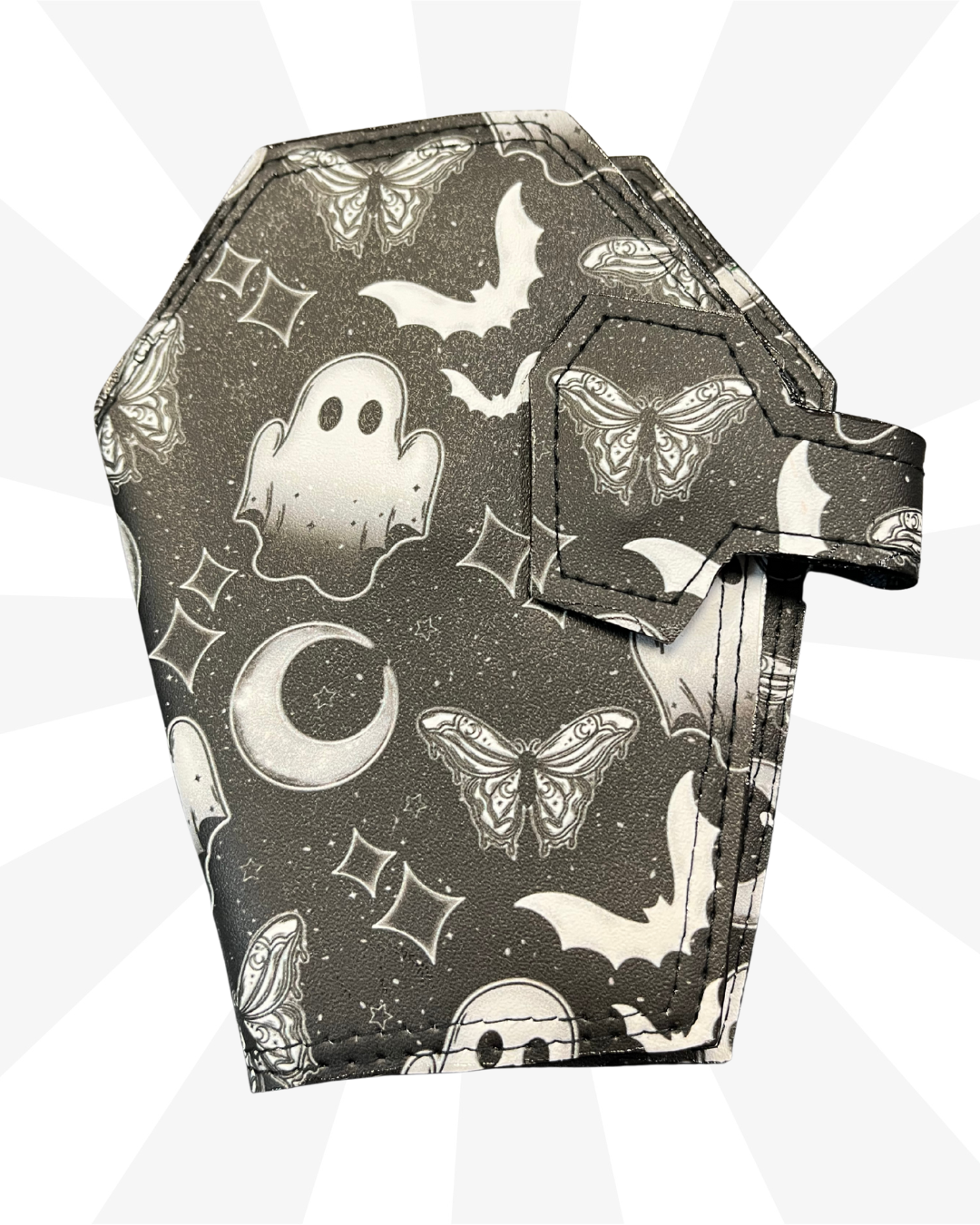 Spooky Sky Coffin Wallet Small