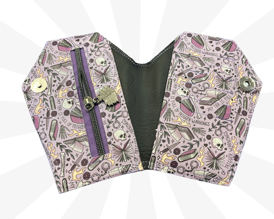 Trigger Warning Coffin Wallet Large