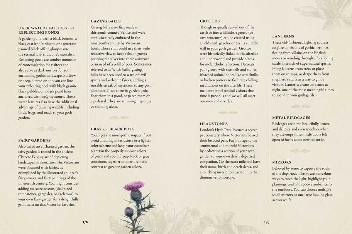 Goth Garden by Felicia Feaster