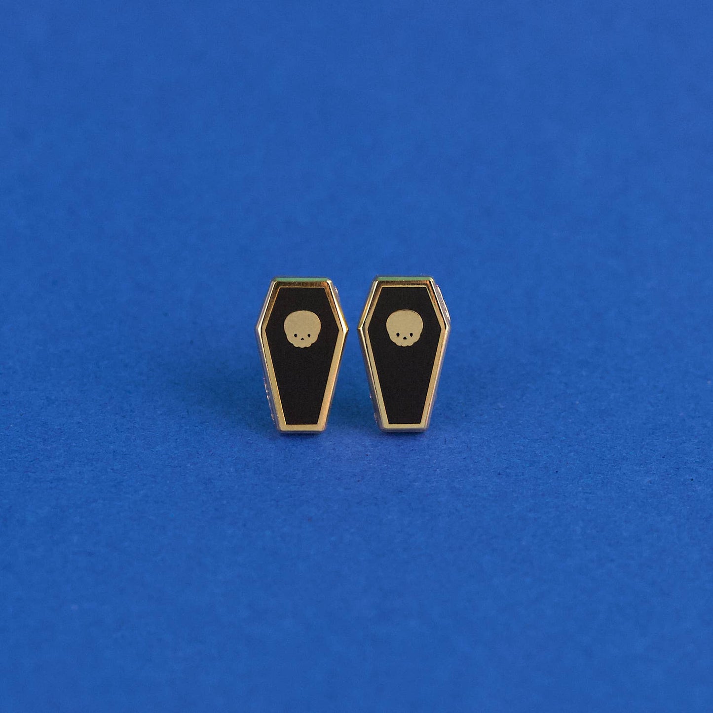 Coffin Earring Studs