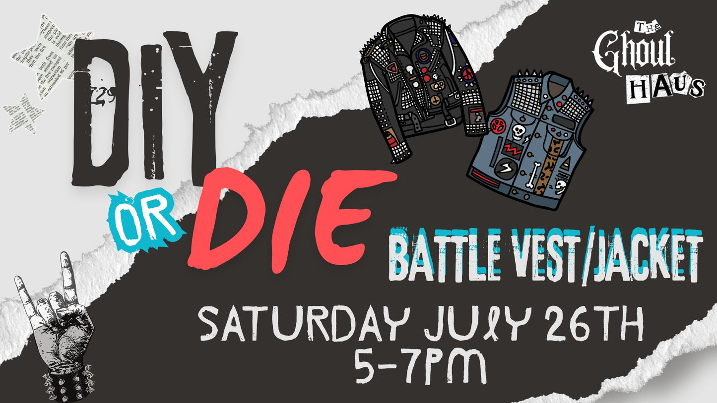 DiY or DiE - Battle vest/jacket