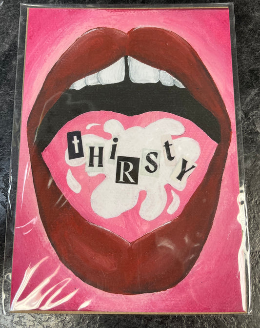Thirsty Art Print