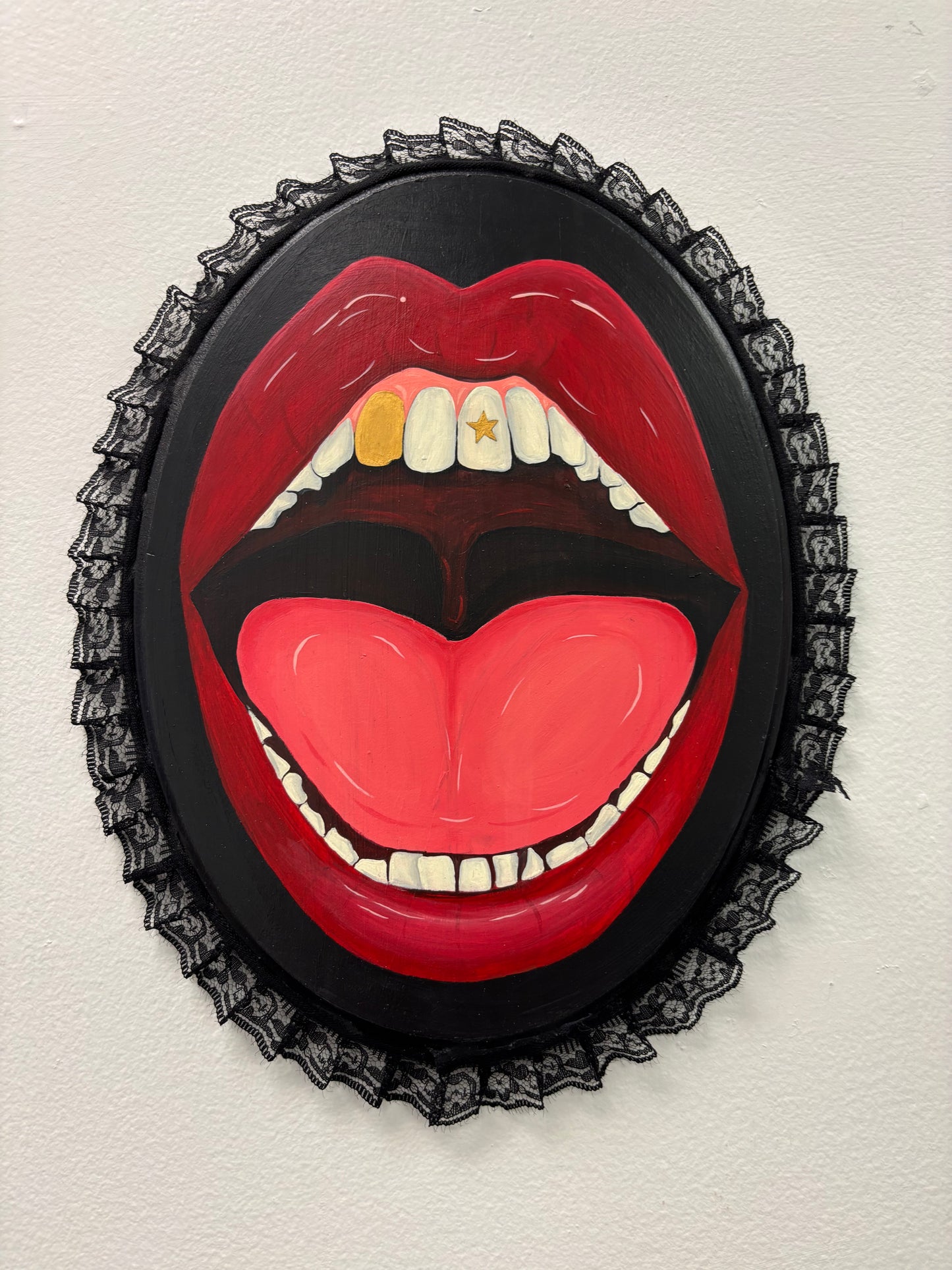 Show Me Your Teeth Original Painting