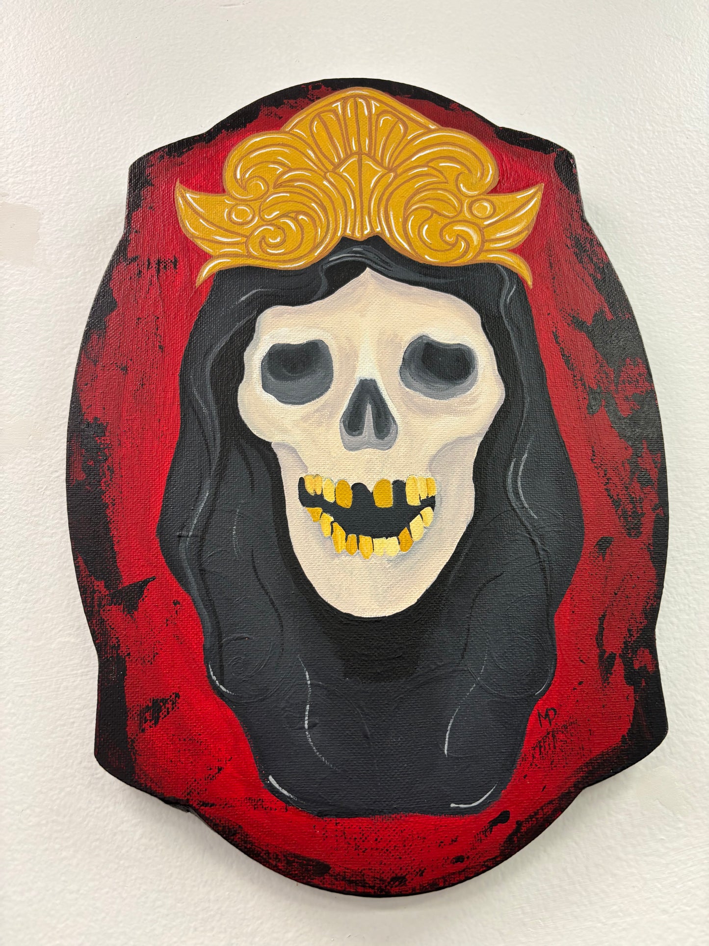 Death Becomes Her Original Painting