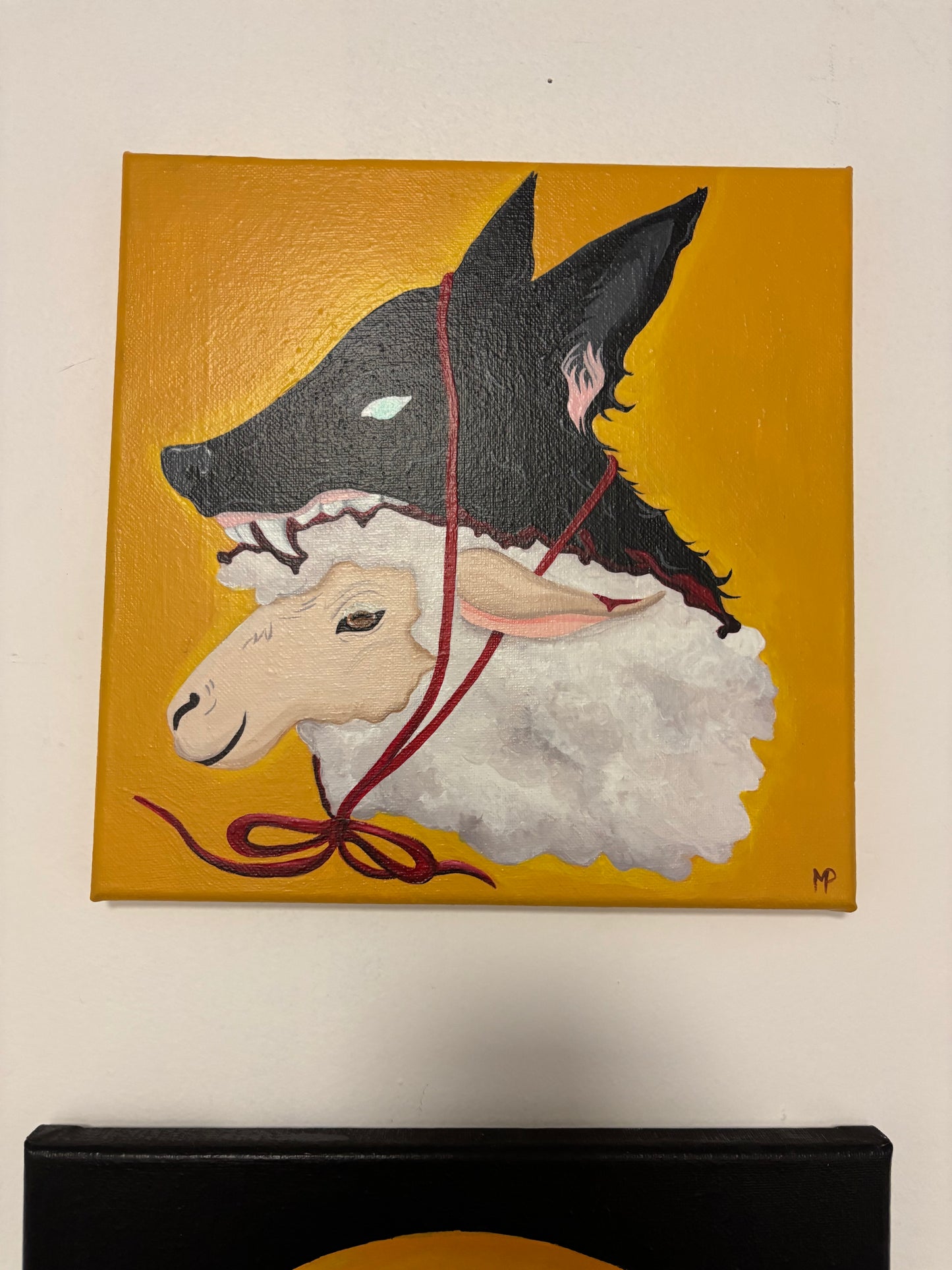 Sheep in Wolf's Clothing Original Painting