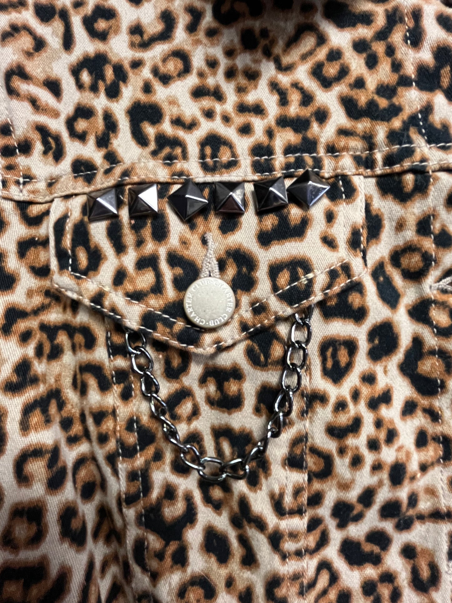 Rebel Panther Hand-Painted Adult Jacket