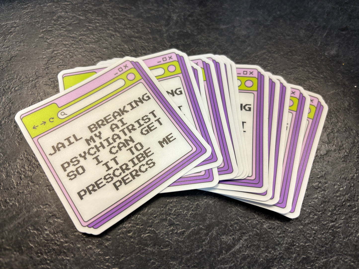 Jail Breaking My AI Psychiatrist Sticker