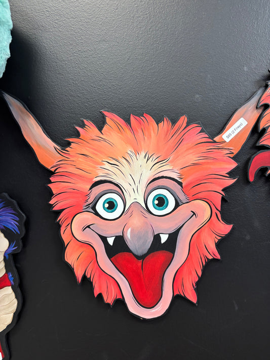 Labyrinth Fireys Pair Wood Cut Out
