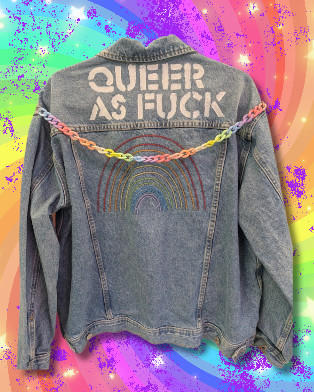QUEER as FUCK Adult Jacket