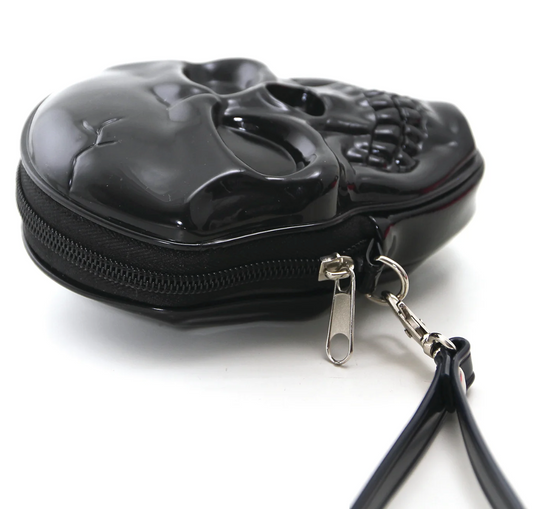 Skull Wristlet - Black