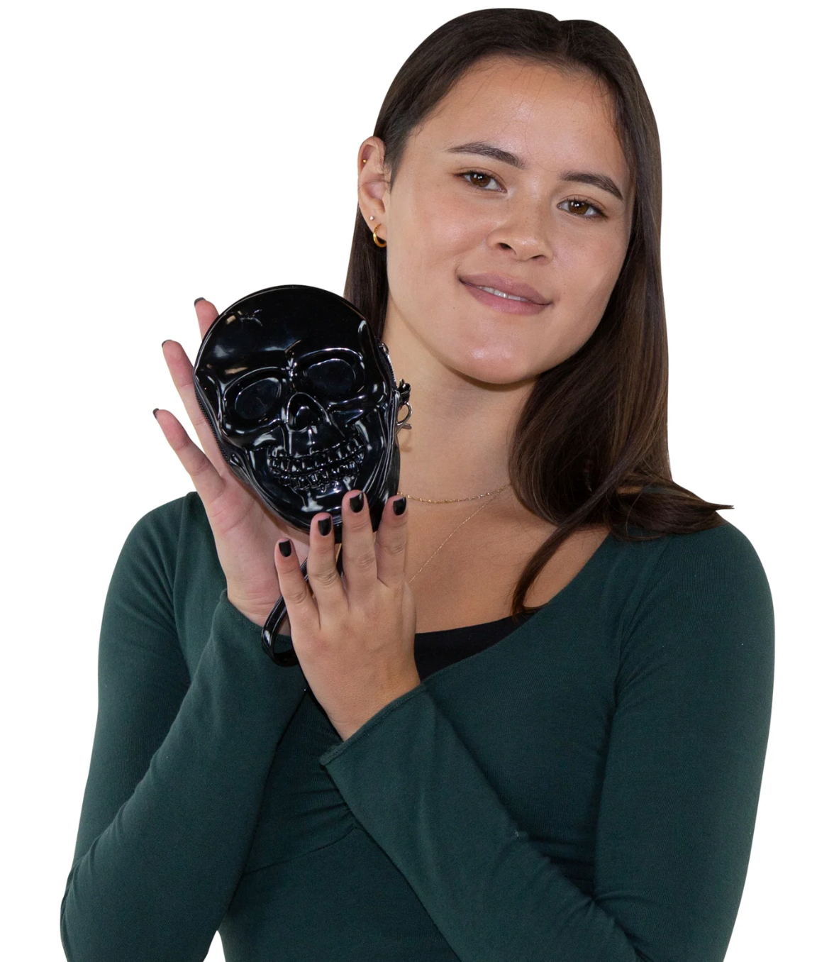 Skull Wristlet - Black
