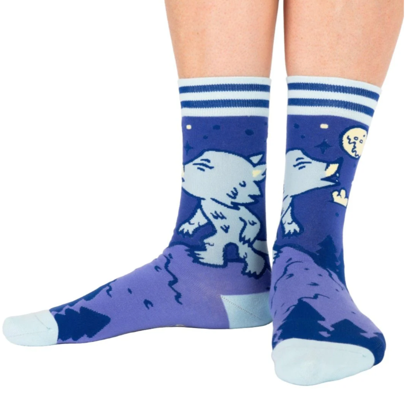 Cute Werewolf Socks