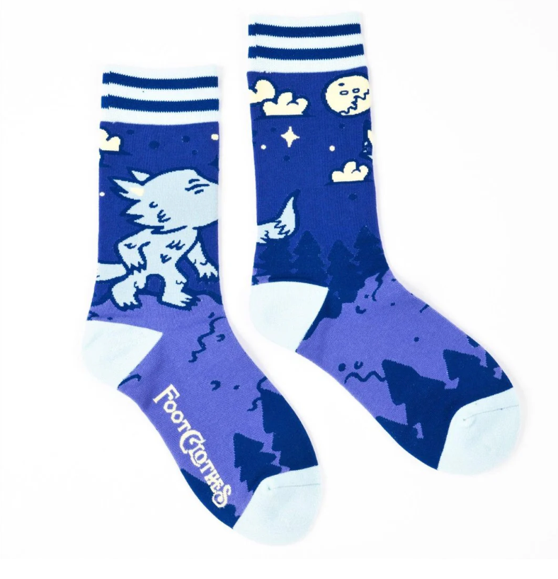 Cute Werewolf Socks