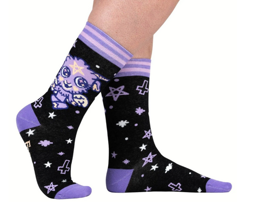 Baby Baphomet Socks