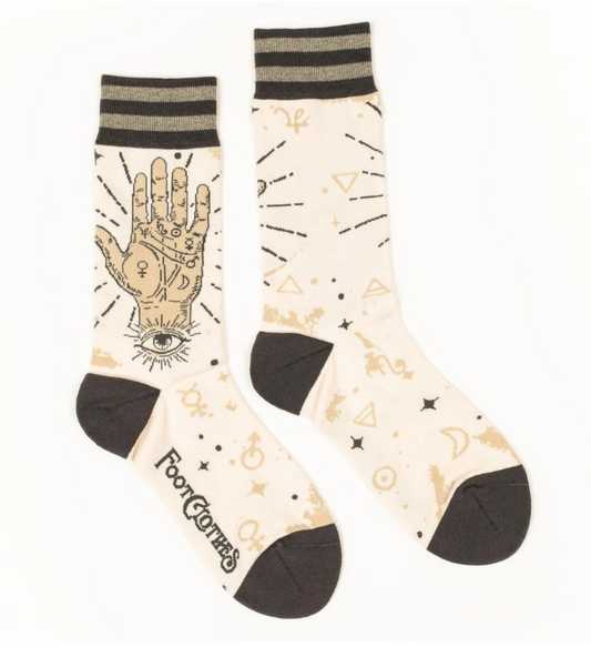 Palmistry Crew Socks