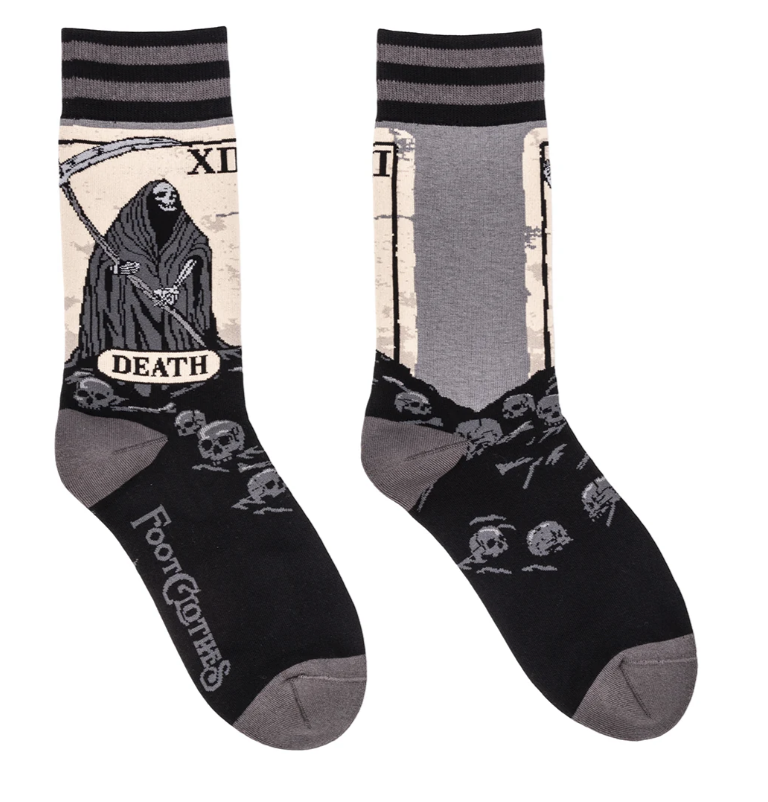 Death Tarot Crew Socks