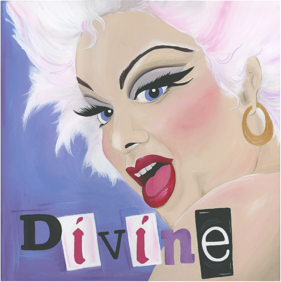 Divine Drag Queen Art Print