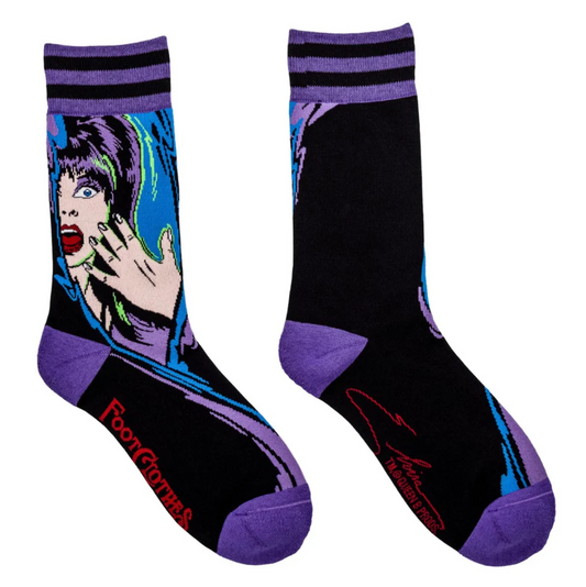 Elvira Unpleasant Dreemz Crew Socks