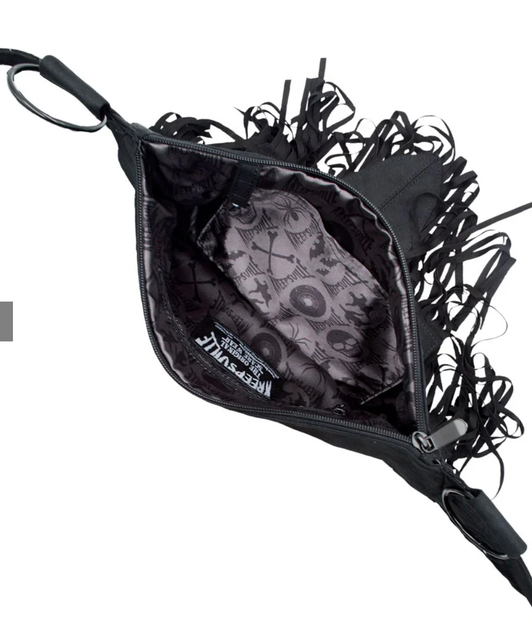 Bat Wing Fringe Shoulder Bag
