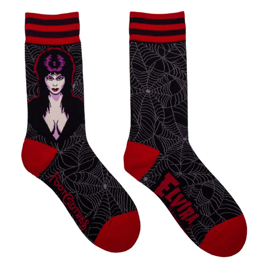 Elvira Mistress of the Dark Socks