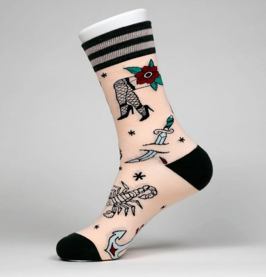 Tattooed Lady Socks