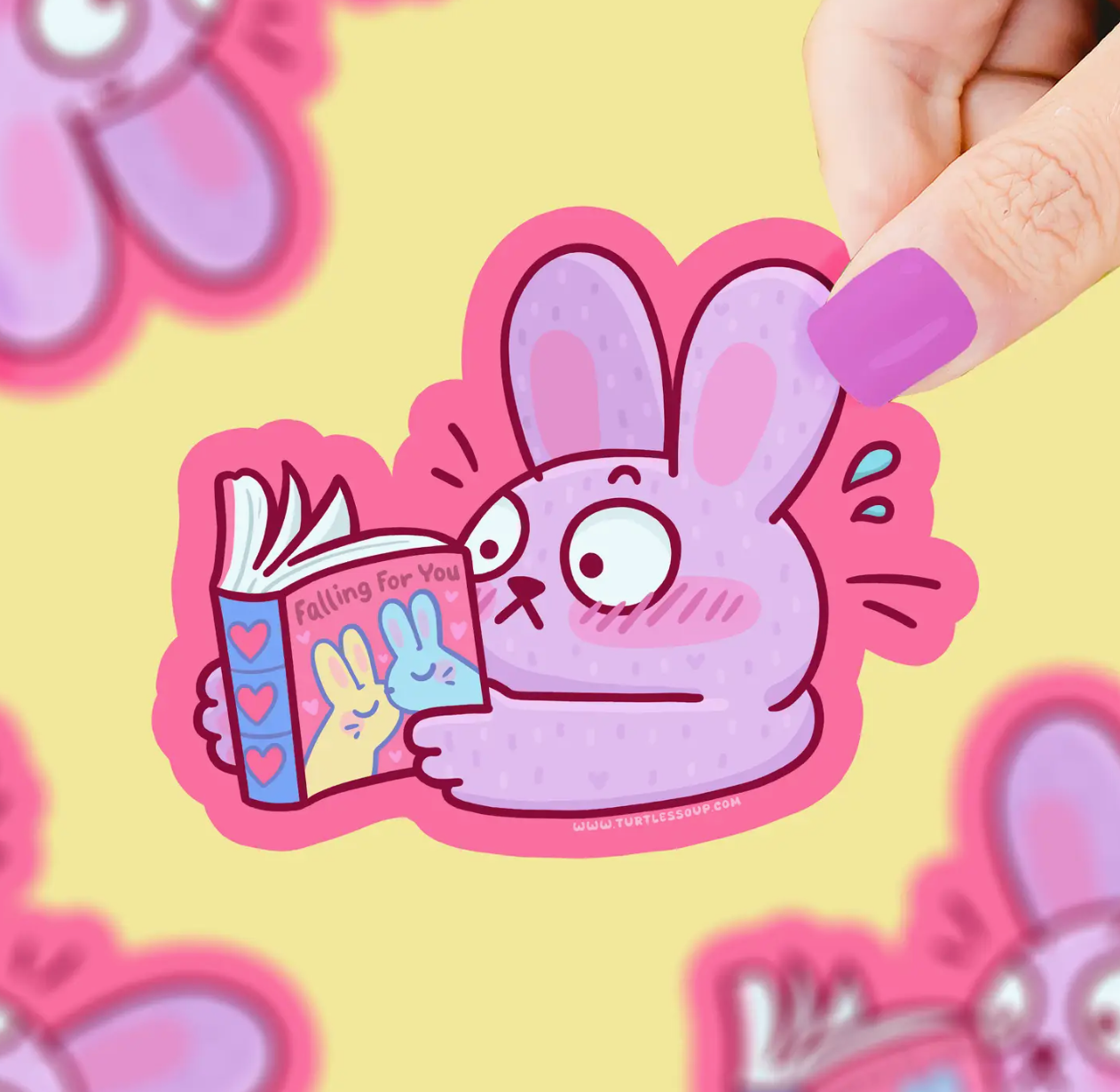 Smut Reader Spicy Book Funny Booktok Trendy Vinyl Sticker