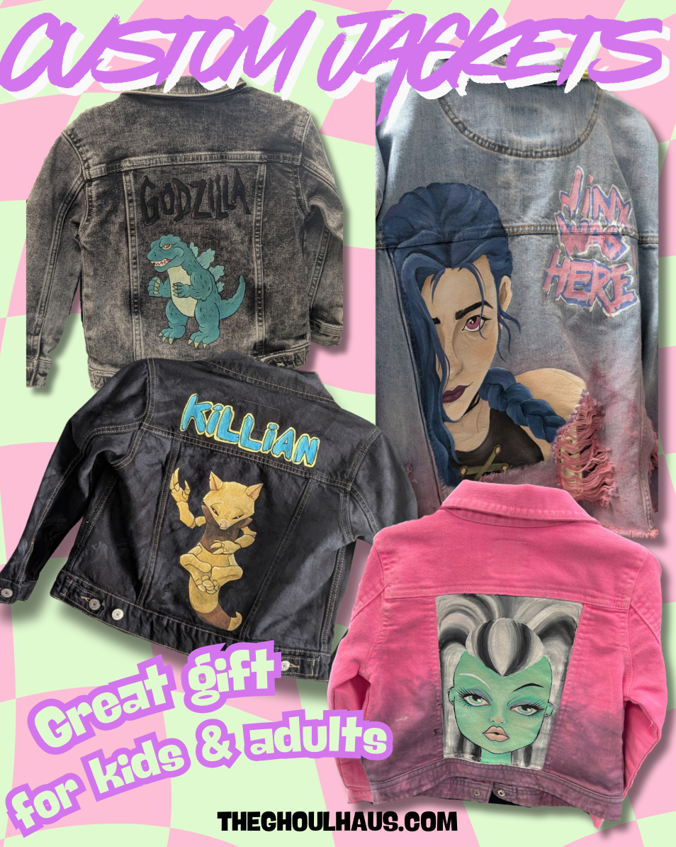 CUSTOM Adult & Kids Hand-Painted Jackets