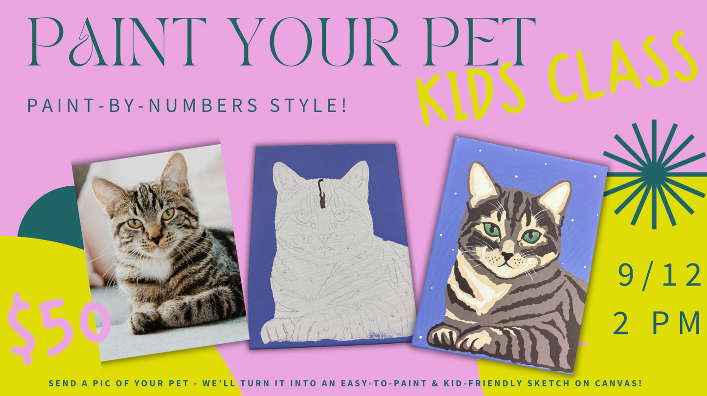 Paint Your Pet Kids Class