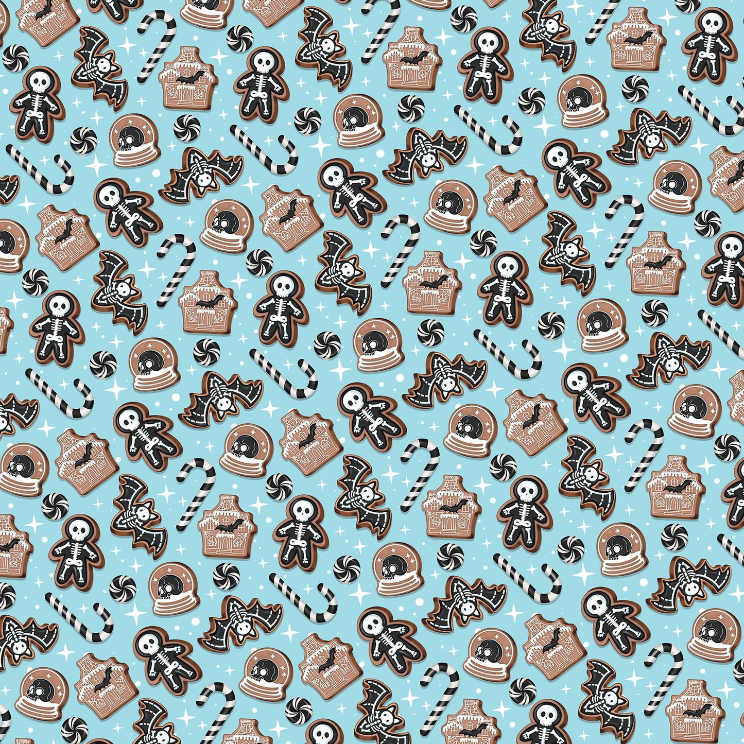 Christmas Gingerbread Wrapping Paper