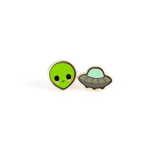 Alien Earring Studs