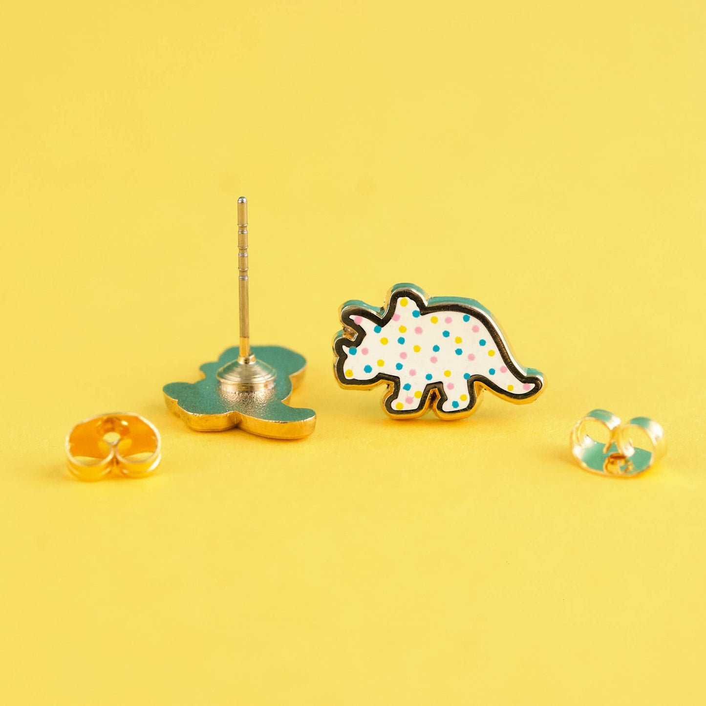 Dino Cookies Earring Studs