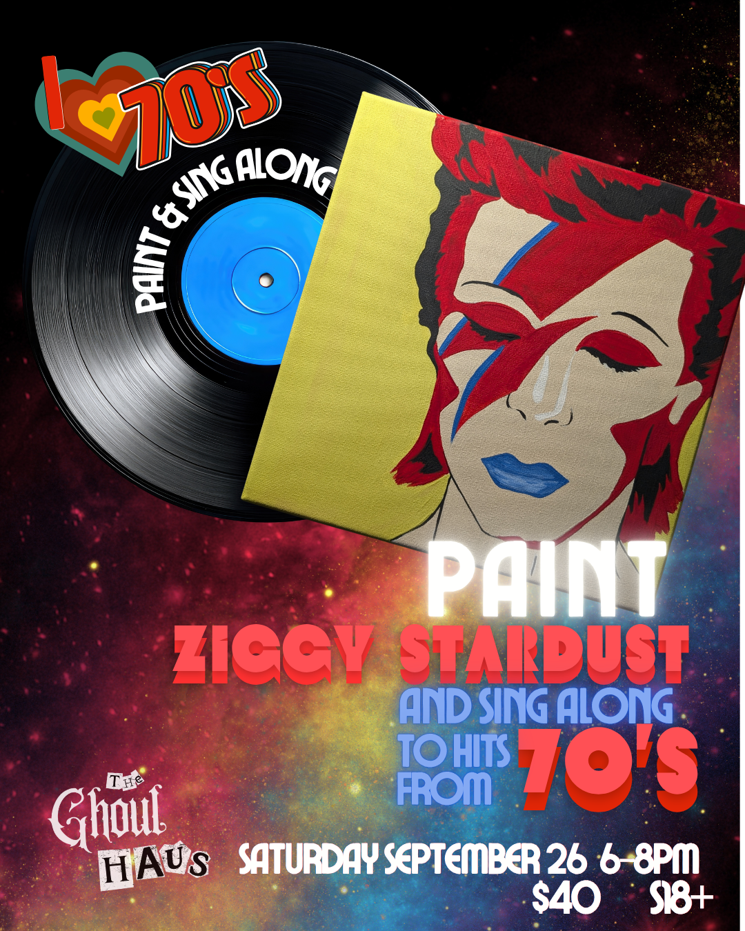 70's Paint & Sing Along
