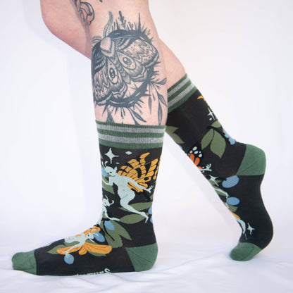 Fanciful Fairies Crew Socks