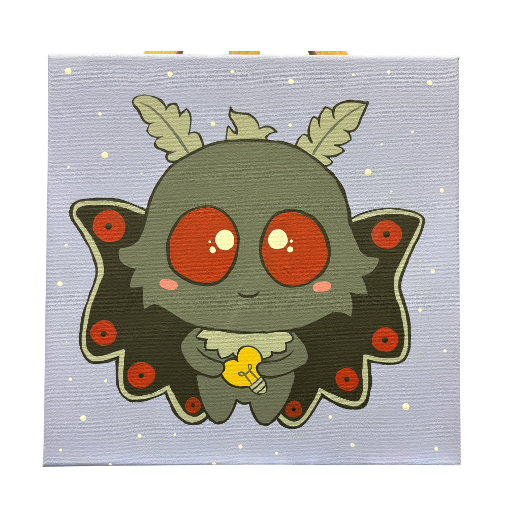 Baby Mothman Take & Paint