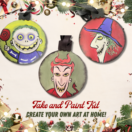 Holiday NBC Henchmen Ornaments Take & Paint Kits