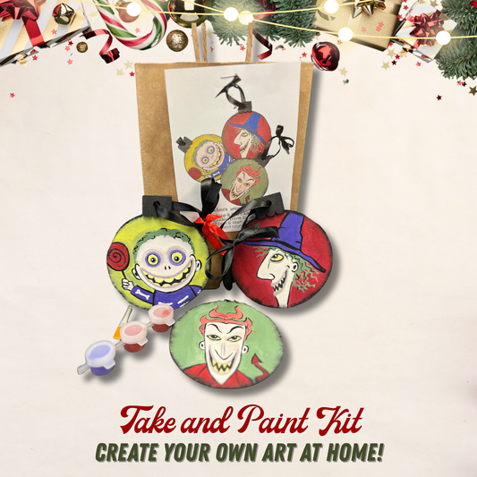 Holiday NBC Henchmen Ornaments Take & Paint Kits