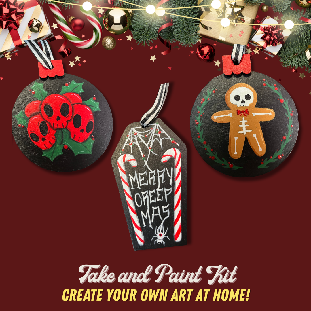 Creepmas Ornaments Take & Paint Kits