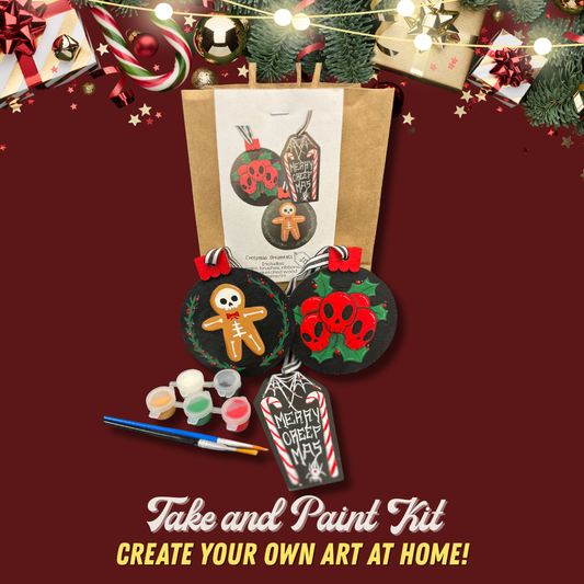 Creepmas Ornaments Take & Paint Kits