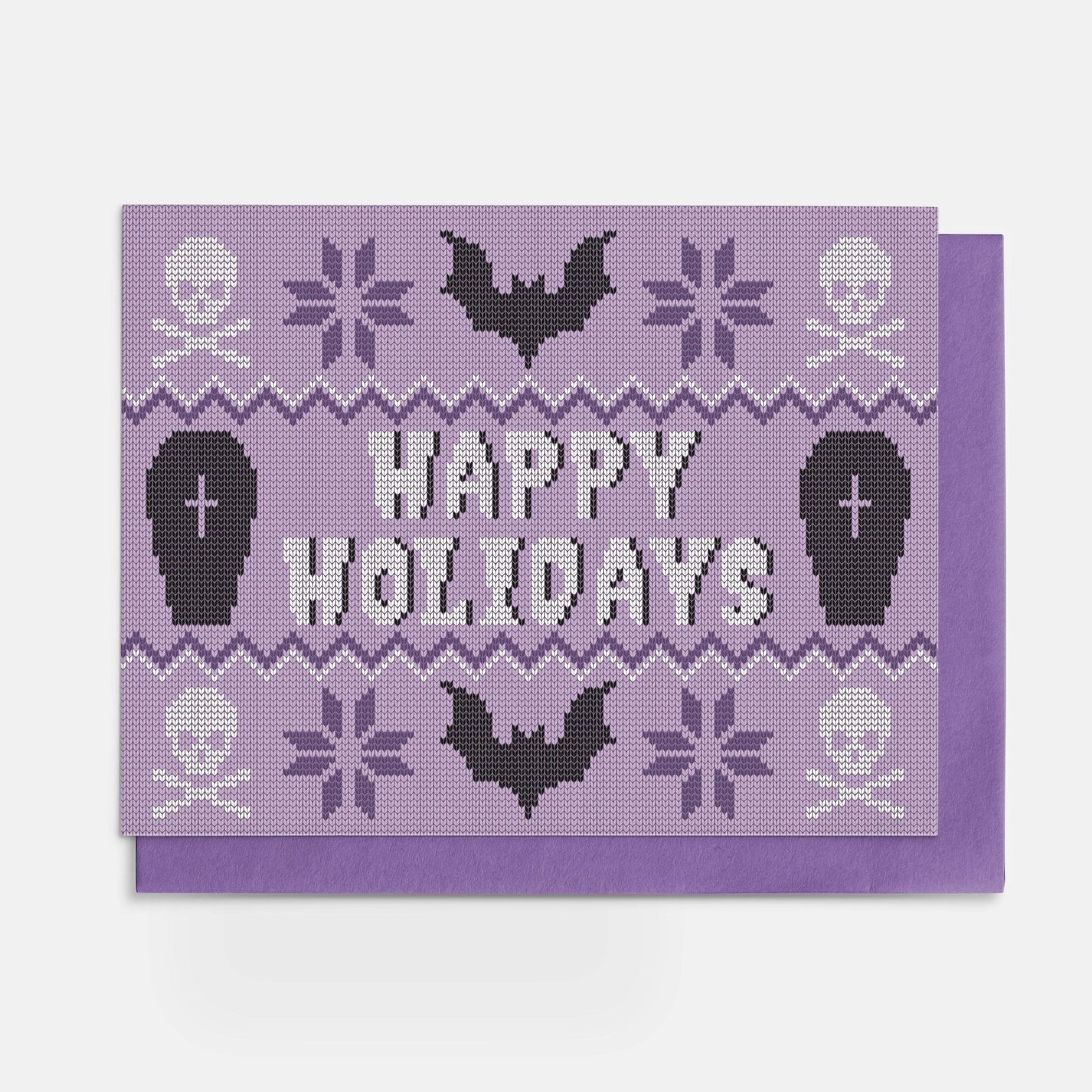 Spooky Holiday Sweater Greeting Card