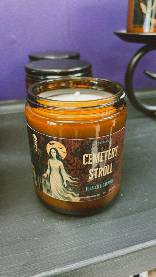 Cemetery Stroll Candle