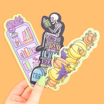 Witchy Bookshelf Bookmark with Tassel